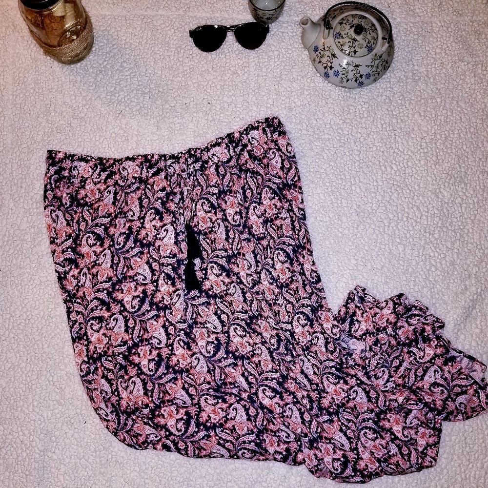 Long boho skirt